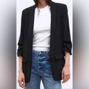 Abbeline  black lined blazer size XS